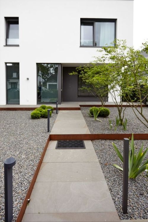 耐候鋼在庭院造景中的4種用法，為庭院造景提供新靈感