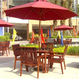 庭院生活美學(xué) 戶(hù)外實(shí)木餐桌椅，打造理想休閑空間